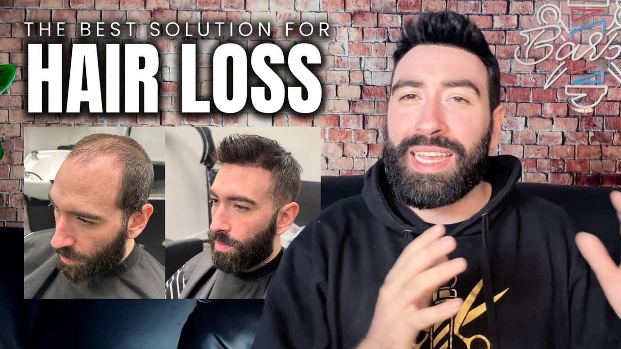 Hair loss solution example for a salon consultation in Bossier City, Louisiana