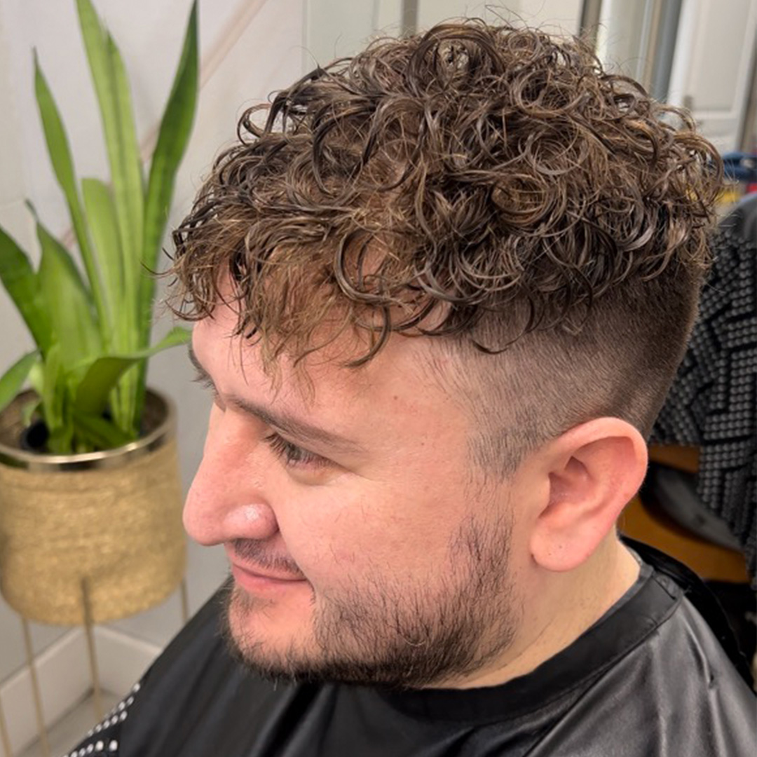Hair system styling step in Bossier City, Louisiana